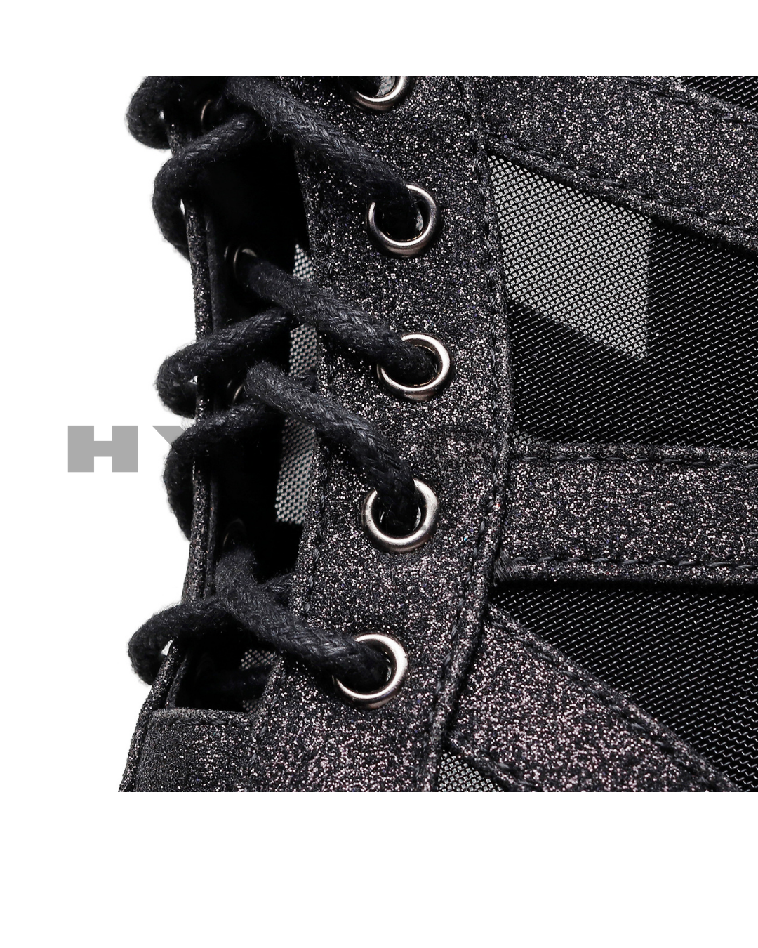 Hustler - Glitter Black