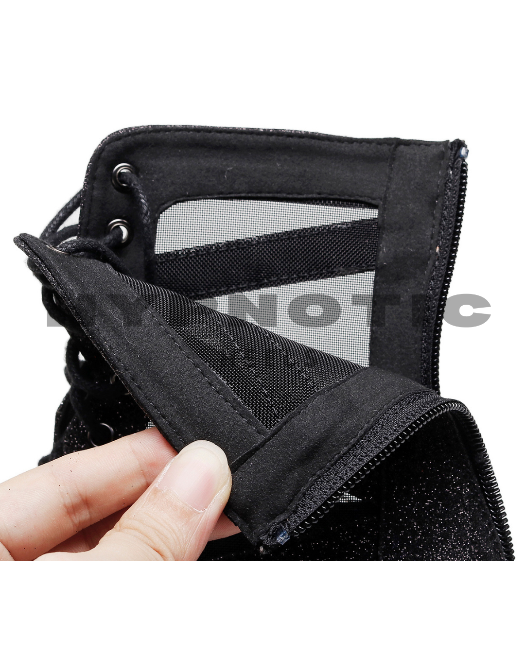 Hustler - Glitter Black