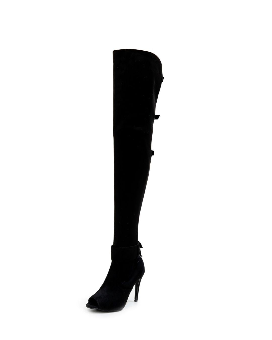 Roulette - Black Suede