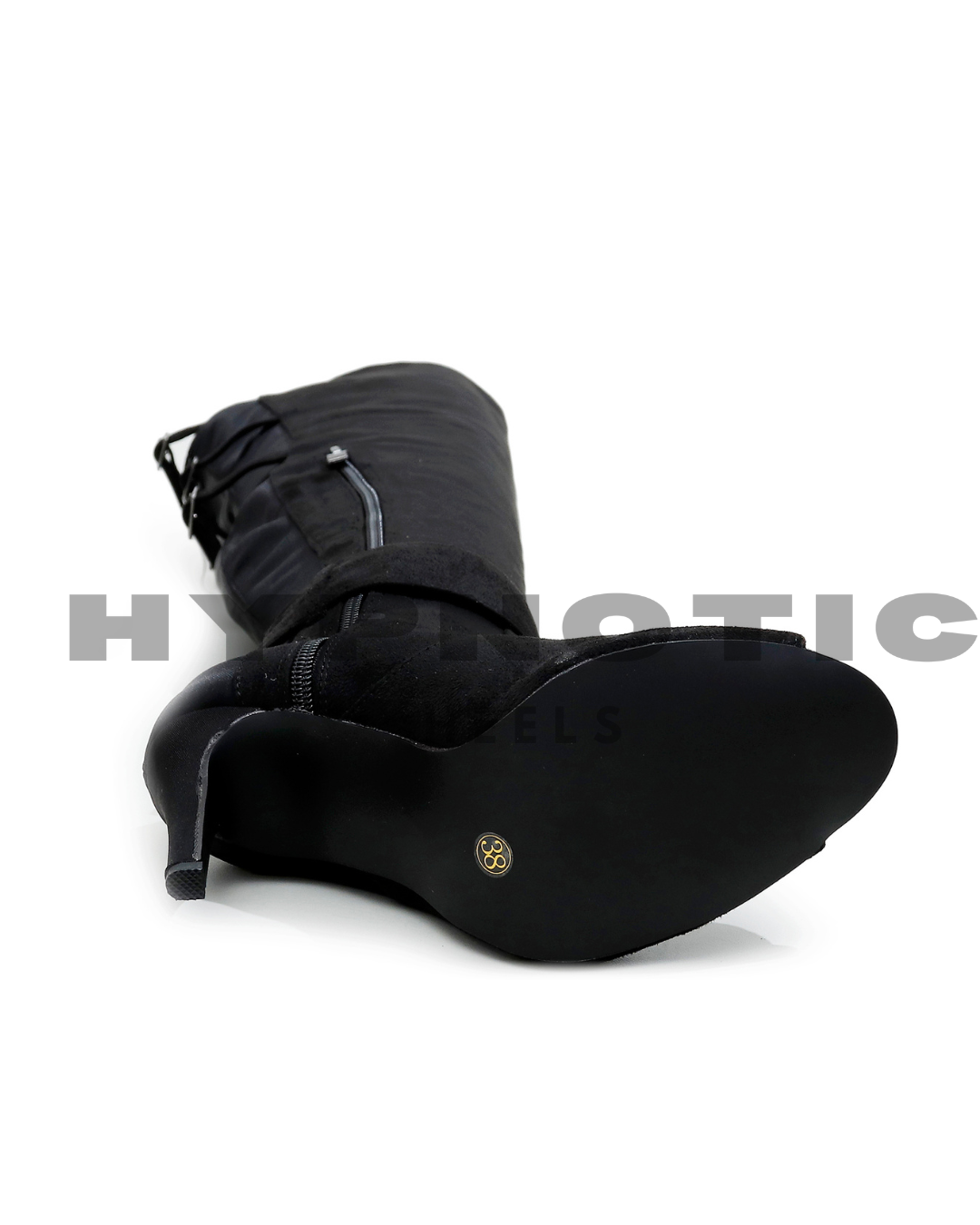 Roulette - Black Suede