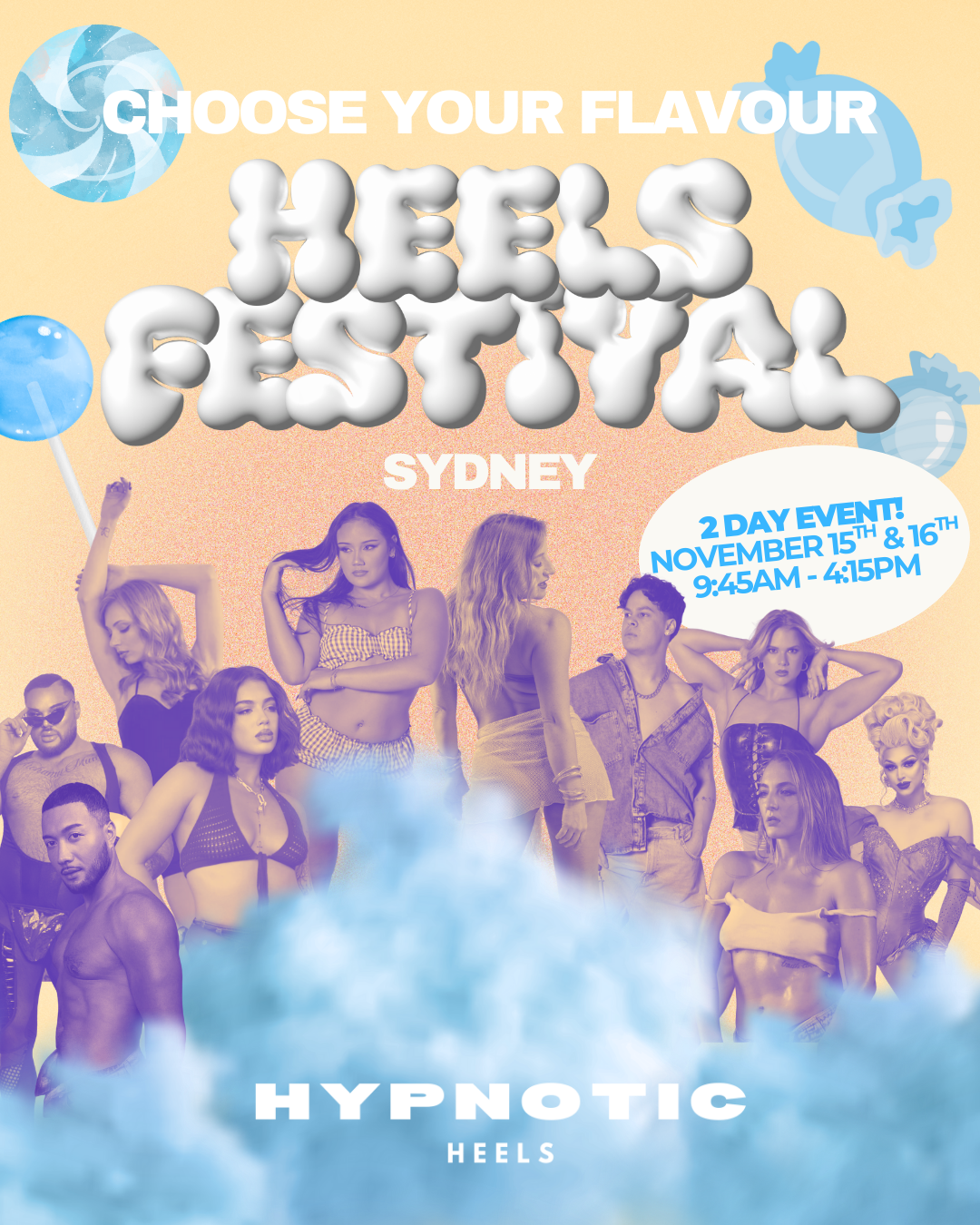 HYPNOTIC EVENTS SYDNEY TOUR Full Weekend Passes and Beg/Inter Package