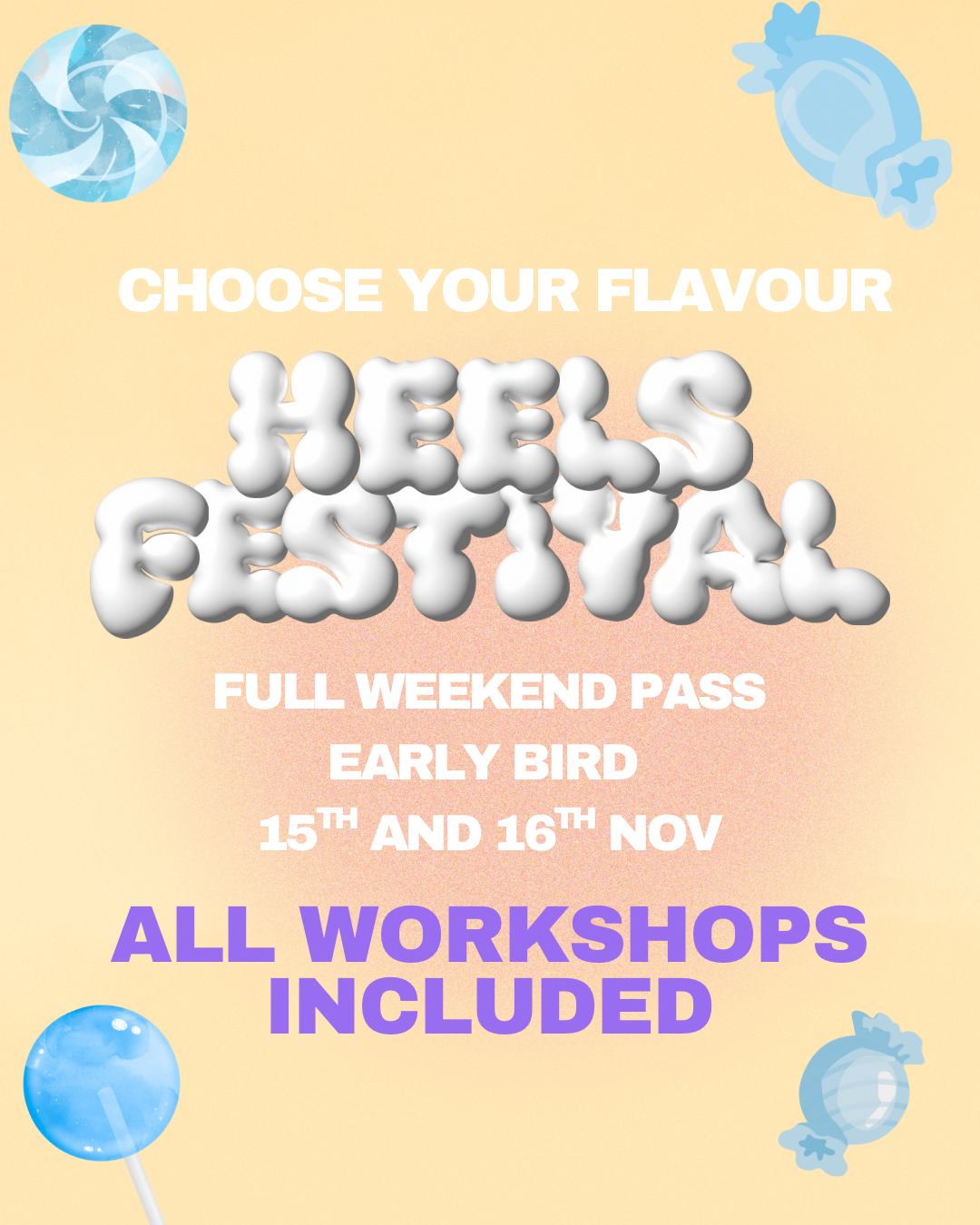 HYPNOTIC EVENTS SYDNEY TOUR Full Weekend Passes